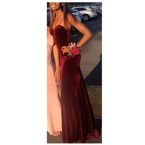 Velvet Prom/Evening Gown